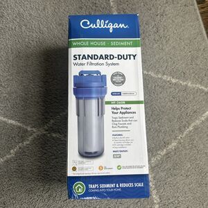 Culligan Whole House Sediment Standard Duty Water Filter HF-360B Genuine OEM